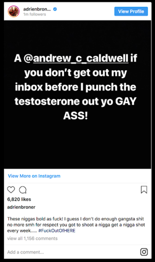 Illustration for article titled Hey Everyone, Boxer Adrien Broner Isn't Gay and He Wants the World to Know During Vile, Homophobic Rant